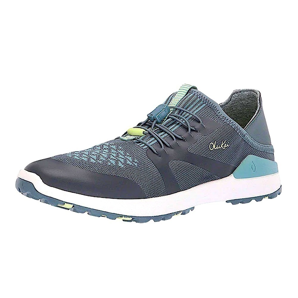 OLUKAI Miki Trainer foldable iron Mineral Blue sneakers shoes women’s size 9.5M